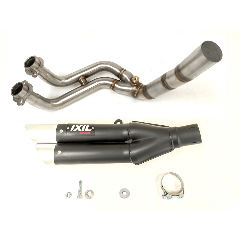 IXIL HYPERLOW XL para Yamaha YZF-R7, acero inoxidable negro, homologado E, Euro5
