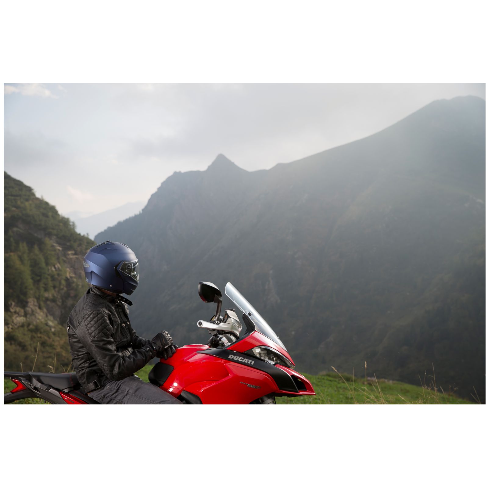 Casco Caberg Duke II, azul mate Yama