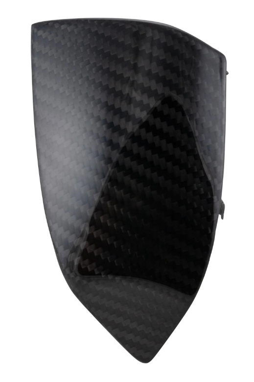 Pieza final de bajos derecha para Vespa Primavera/Sprint 50-150ccm 2T/4T AC, Carbono