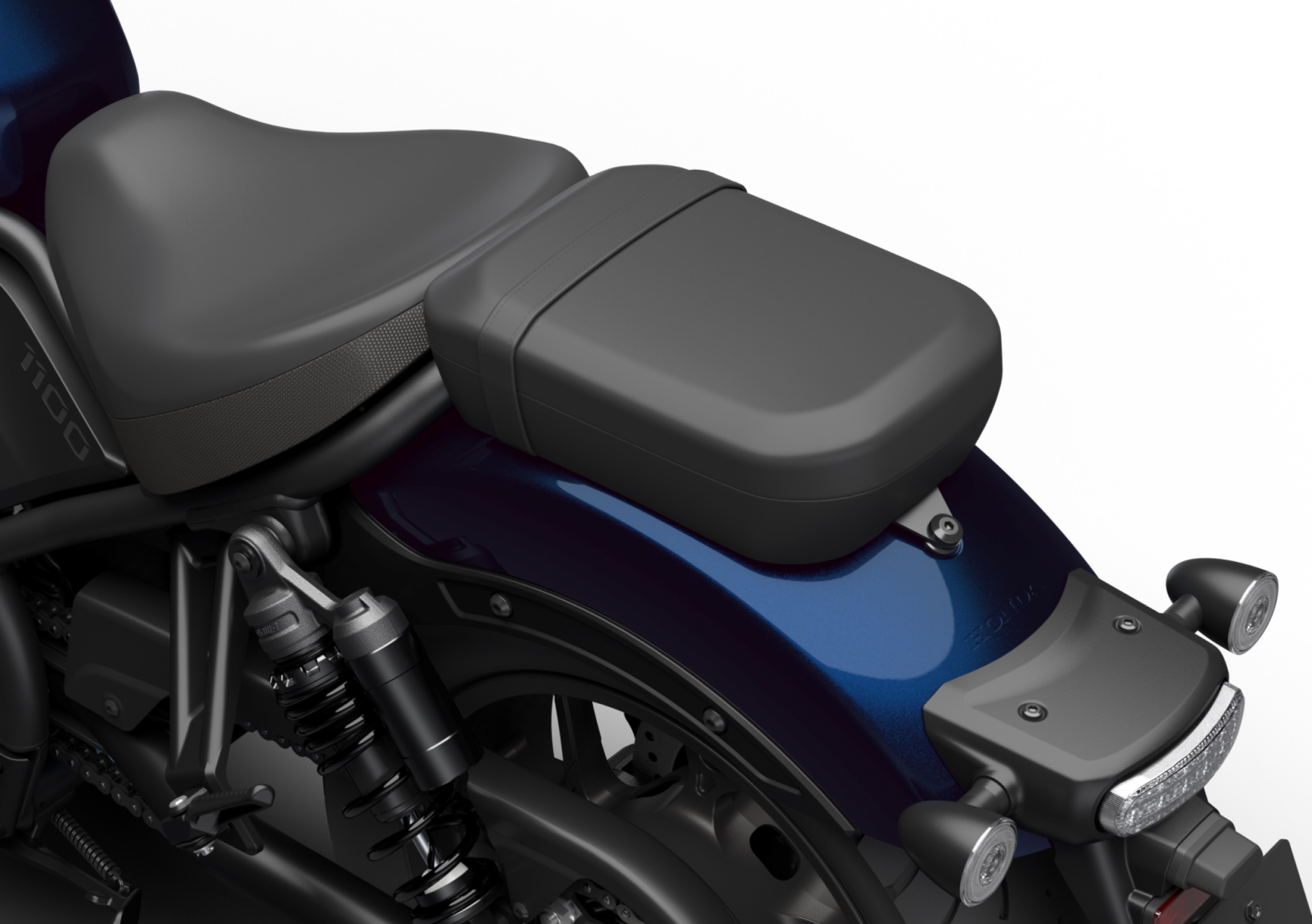 Asiento confort pasajero negro para Honda CMX 1100 Rebel (21-) Original
