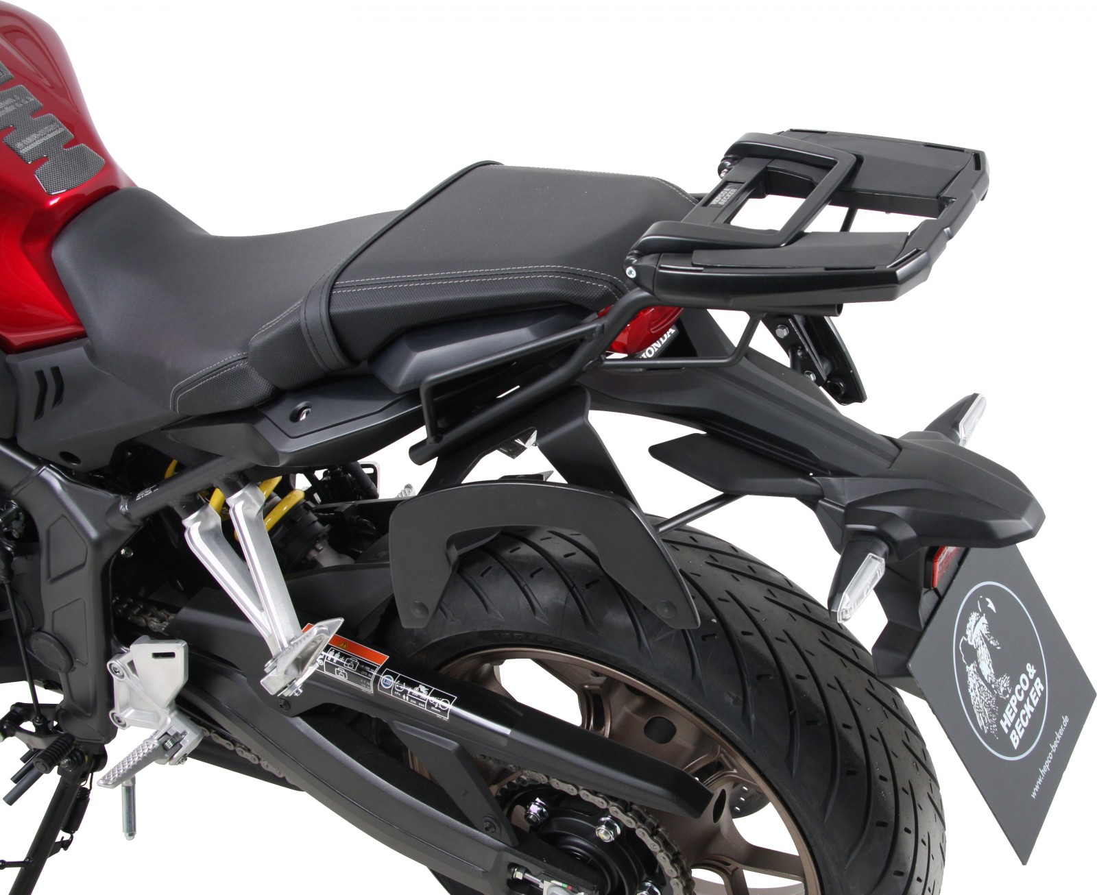Soporte lateral C-Bow antracita para Honda CB 650 R (19-20) Hepco & Becker