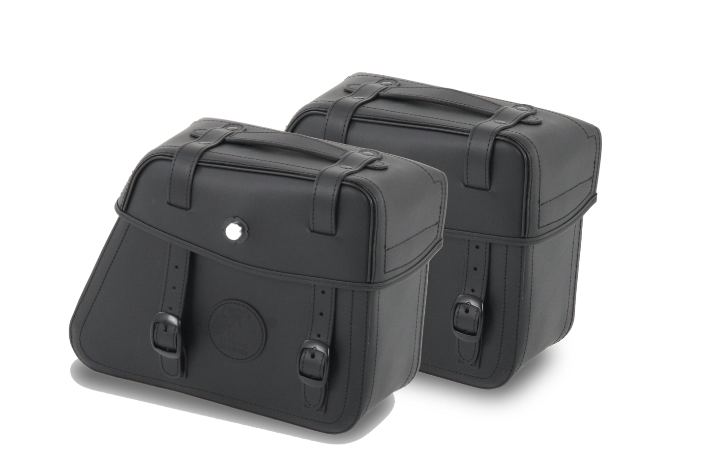 Bolsas de cuero Rugged C-Bow 24 litros Negro para porta alforjas C-Bow Hepco & Becker