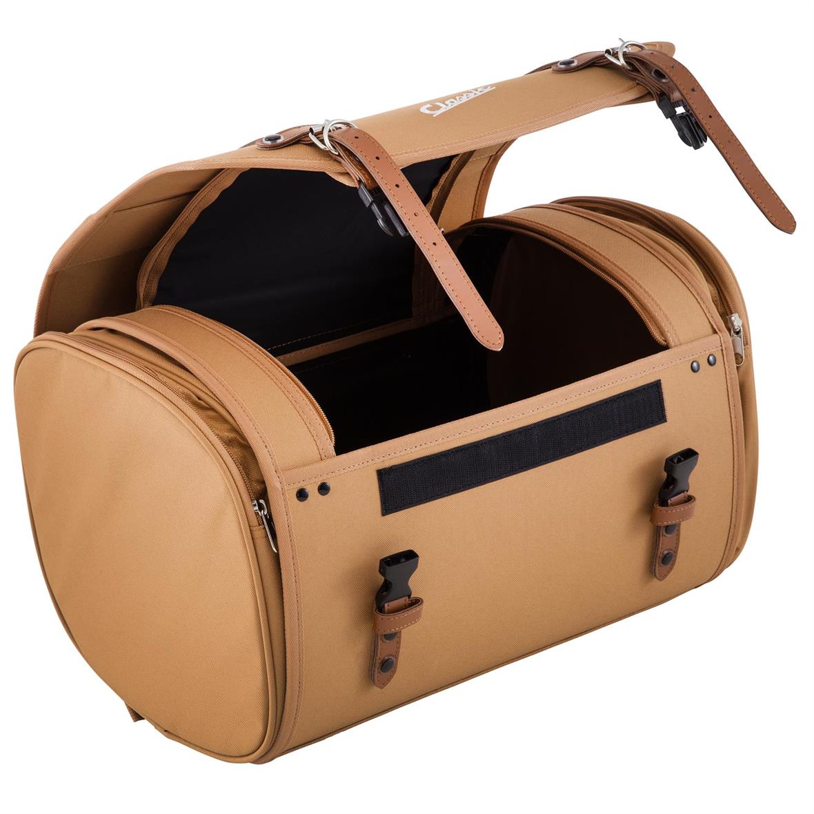 Bolsa "Classic" para Vespa - marrón, nylon