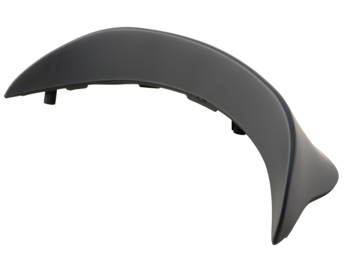 Cabezal de dirección Spoiler para Vespa Sprint 50-150cc ('14-), negro mate