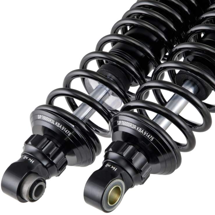 Amortiguador trasero para Vespa GTS/GTS Super/GTV/GT 60/GT/GT L 125-300cc, negro