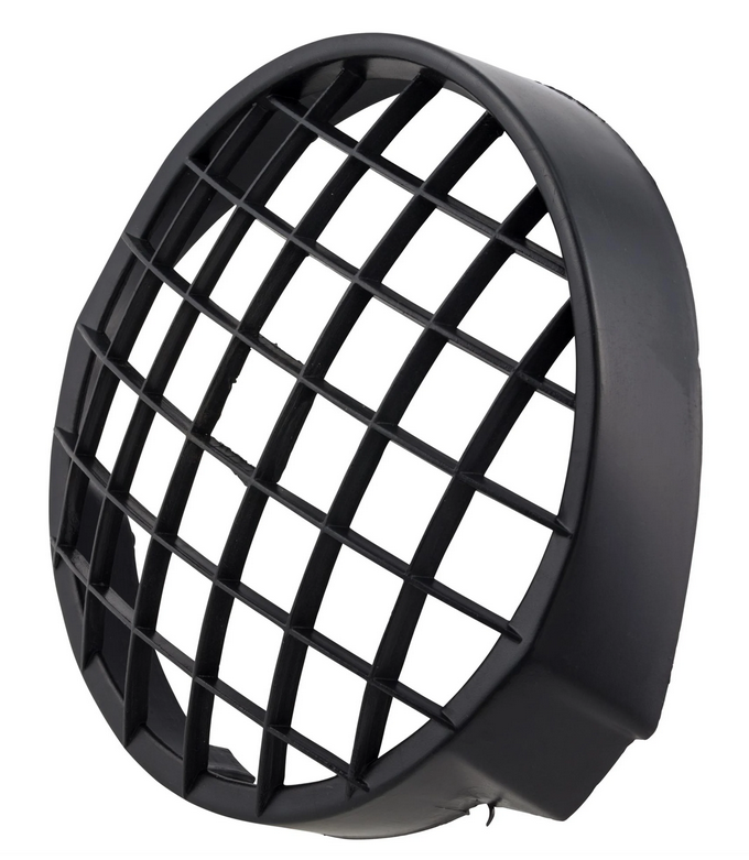 Rejilla para faro CUPPINI para Vespa PX 80-200cc, negra