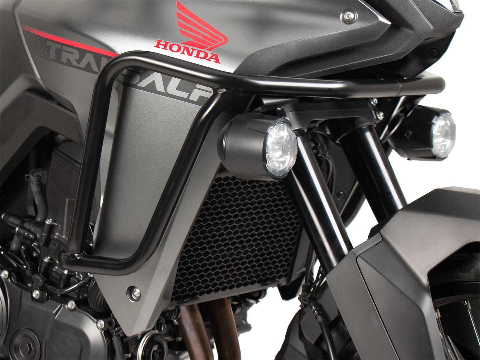 Protector de depósito negro para Honda XL 750 Transalp (23-) Hepco & Becker