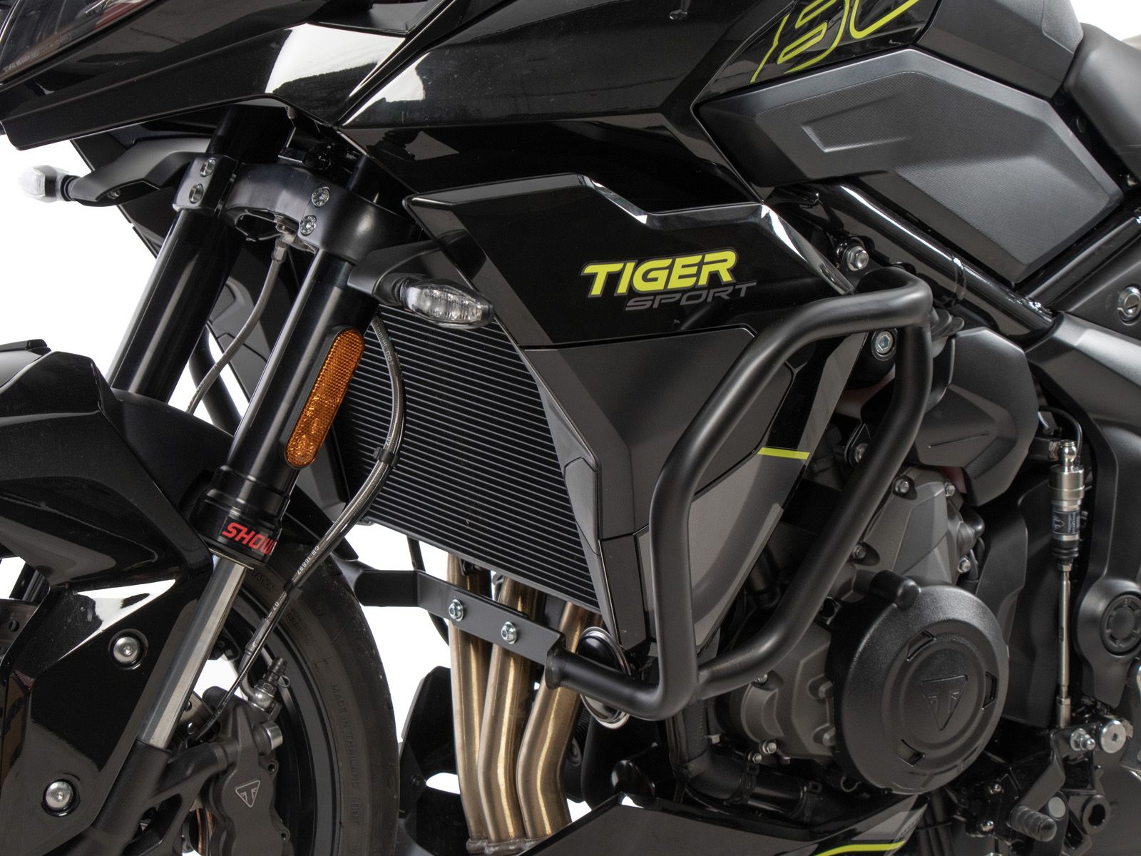 Protector de motor negro para Triumph Tiger Sport 800 (25-) Hepco & Becker