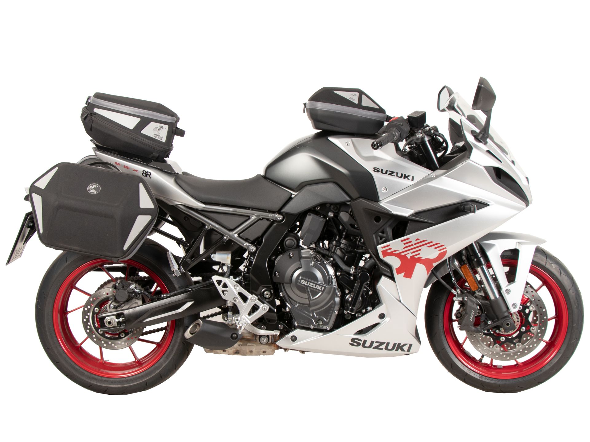 Sportrack negro para Suzuki GSX-8R (24- ) Hepco & Becker