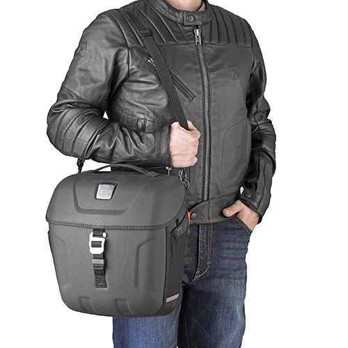 Bolsa lateral Metro-T Multilock 18L negra Givi