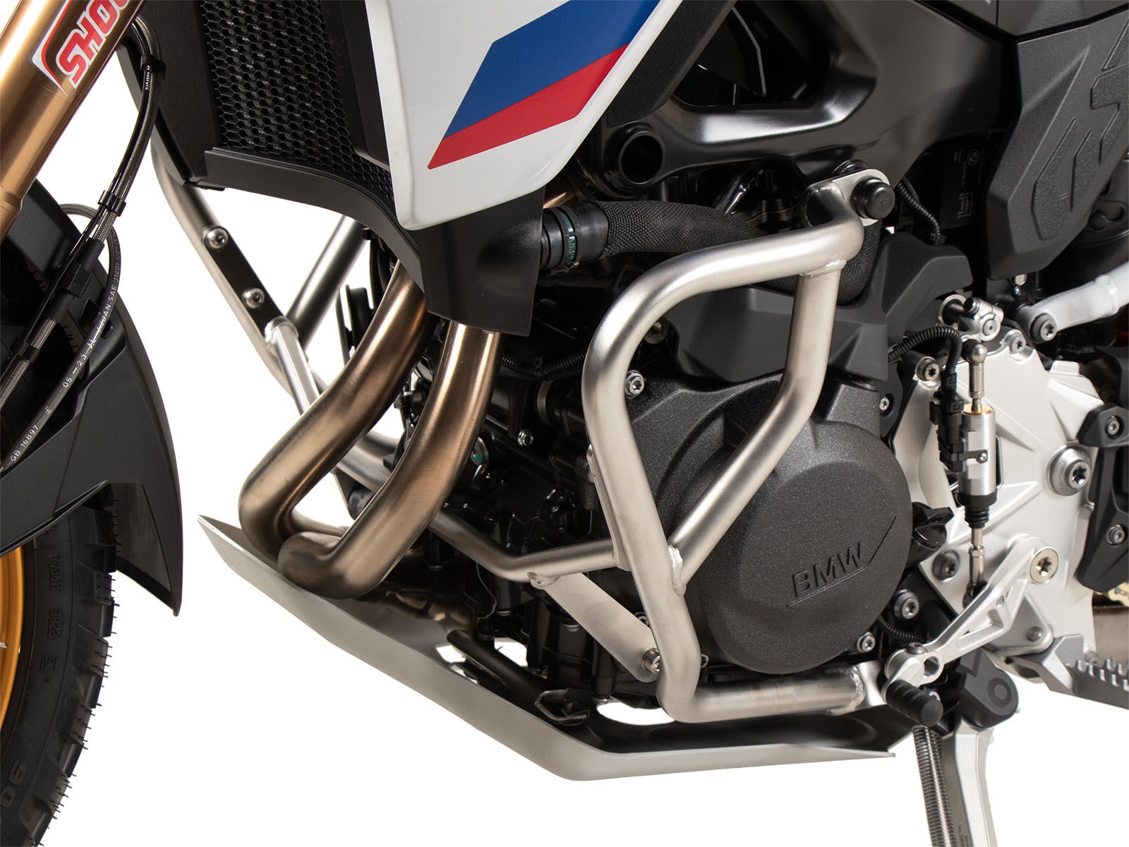 Protector de motor de acero inoxidable para BMW F 900 GS (24-) Hepco & Becker