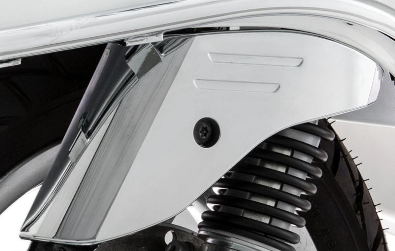 Horquilla carenada para Vespa LX/LXV 50-150cc, cromada