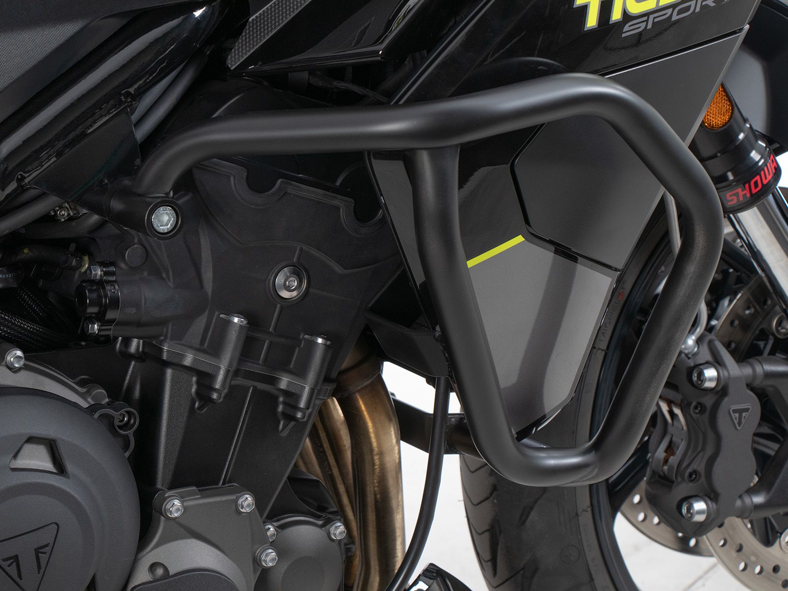 Protector de motor negro para Triumph Tiger Sport 800 (25-) Hepco & Becker