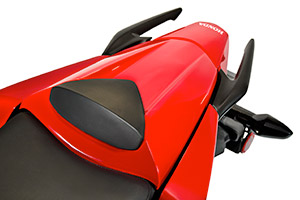 Funda de asiento de acompañante Millennium Rojo R263 Original Honda CBR 300 R