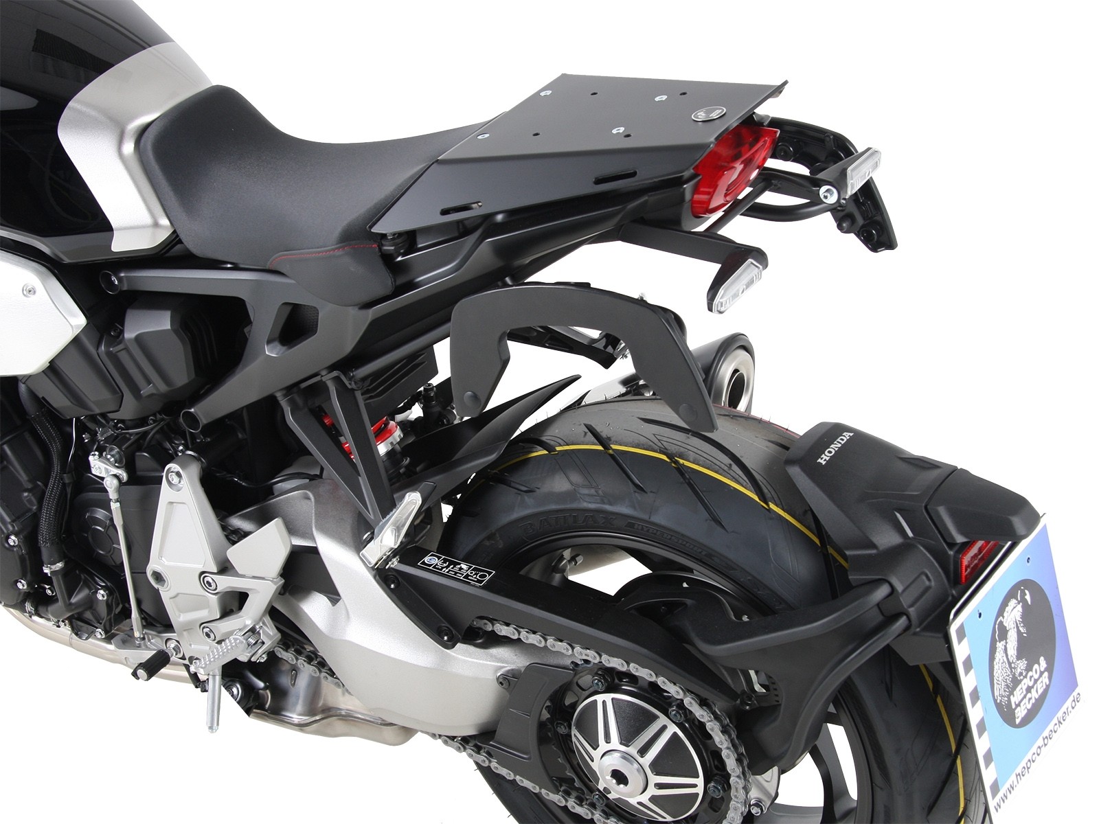 Soporte lateral C-Bow negro para Honda CB 1000 R (18-20) Hepco & Becker