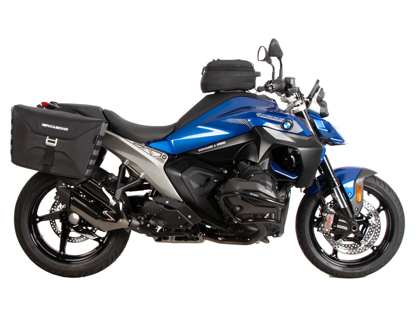 Soporte lateral C-Bow negro para BMW R 1300 R (25-) Hepco & Becker