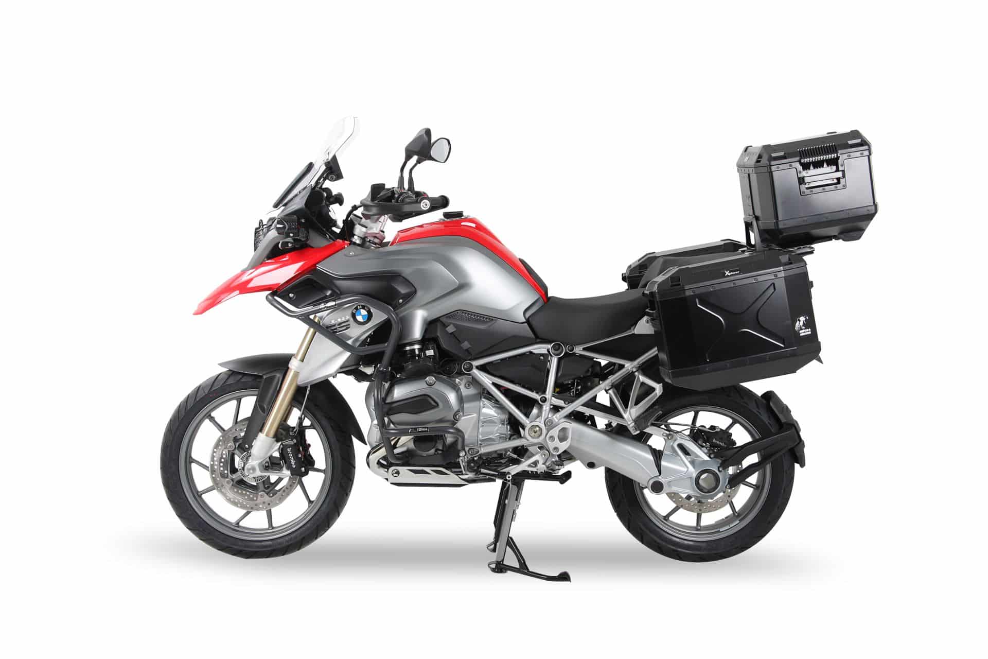 Portamaletas lateral Lock-it negro para BMW R 1250 GS Adventure (19-24) Hepco & Becker