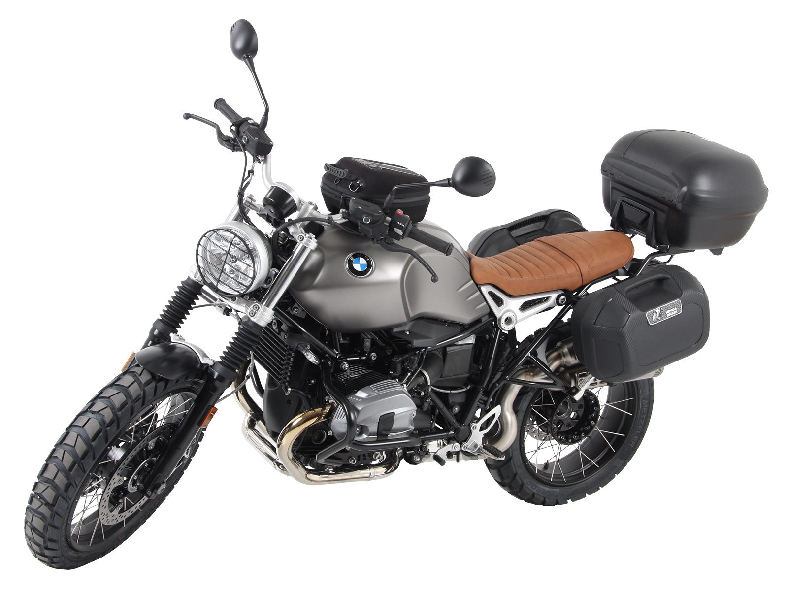 Anillo básico del depósito incl. unidad de cierre de la bolsa del depósito para BMW R nineT Racer (17-20) Hepco & Becker