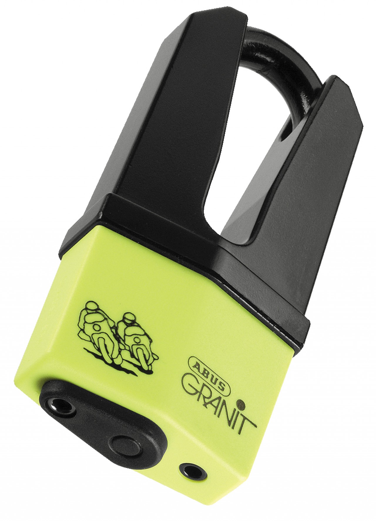 Cerradura de disco de freno ABUS Granit Quick 37, nivel de seguridad 15, nivel ART 4, amarillo, negro