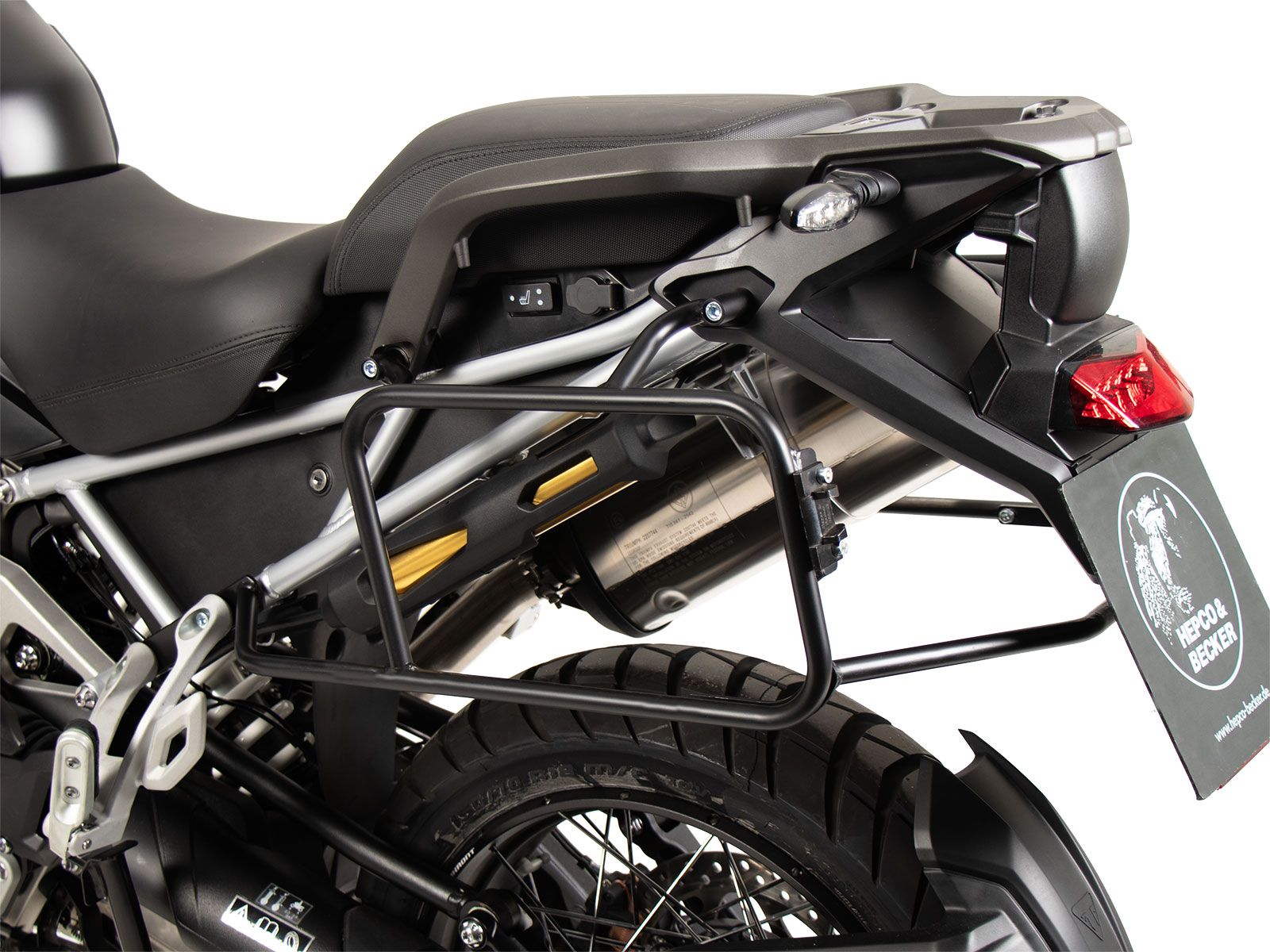 Portamaletas lateral para Triumph Tiger 1200 Rally Pro / GT Pro / GT (22-) Hepco & Becker