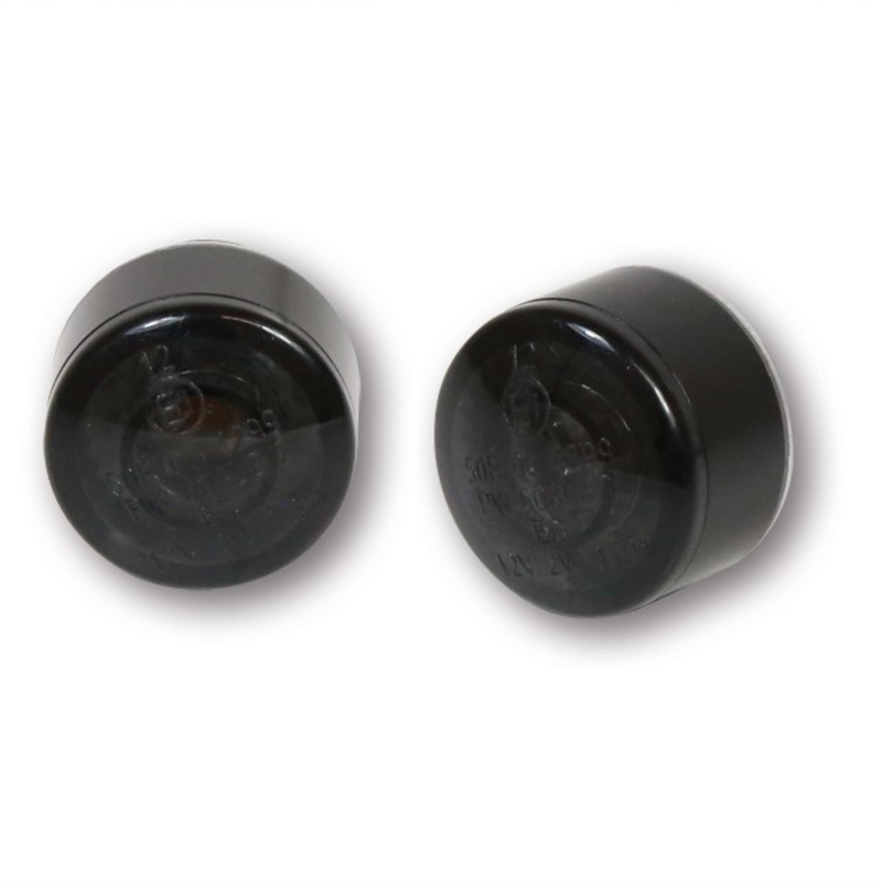 HIGHSIDER pro Apollo Piloto trasero LED, luz de freno, intermitente negro/tintado 3en1, homologado E (par)