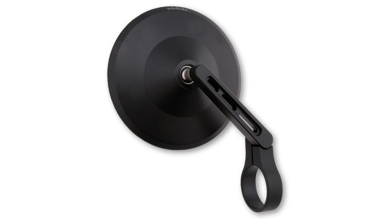 HIGHSIDER pro espejo de manillar Montana-Blast negro (1ud.)