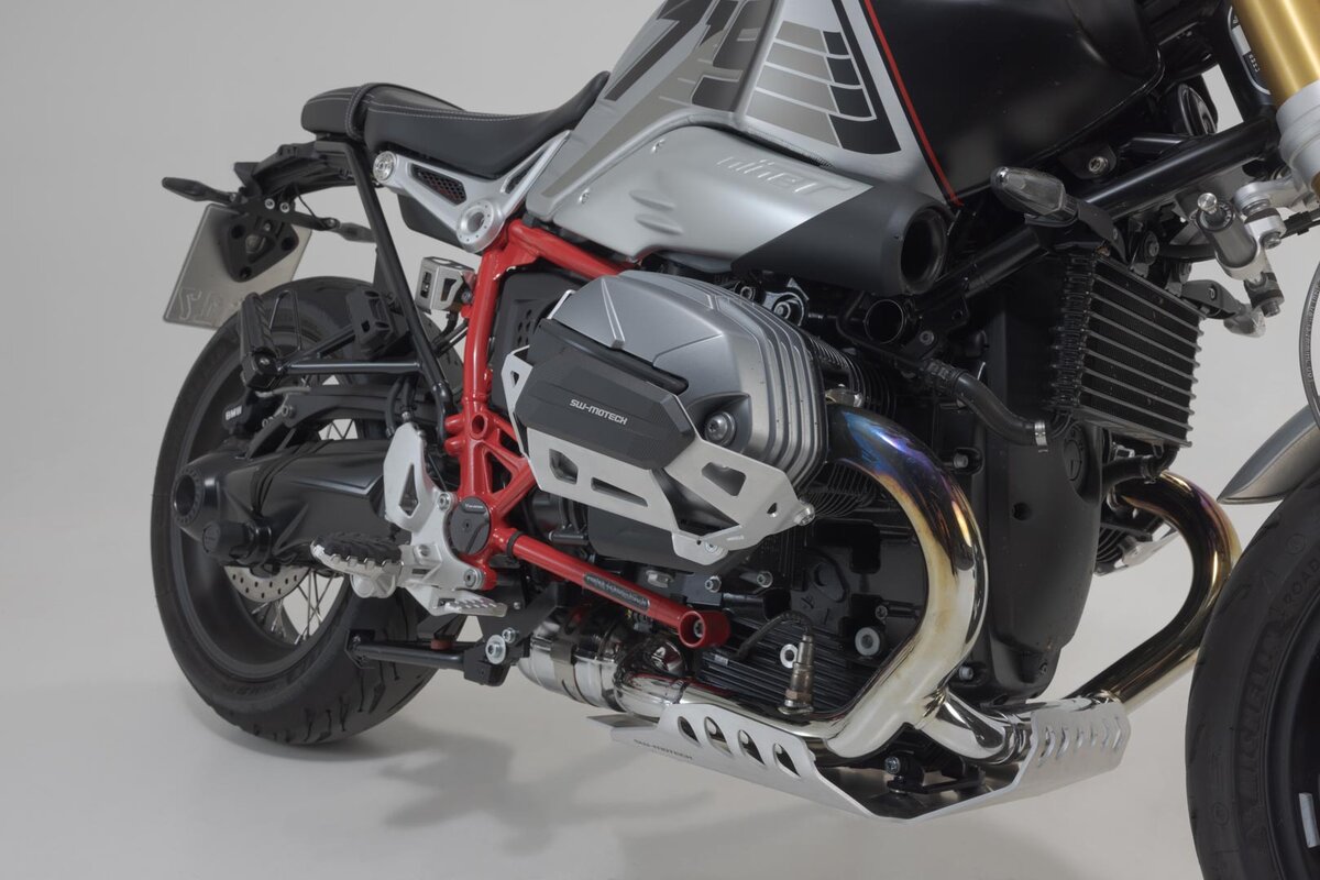 SW-Motech protección cilindros plata para BMW R 12 G/S (25-)