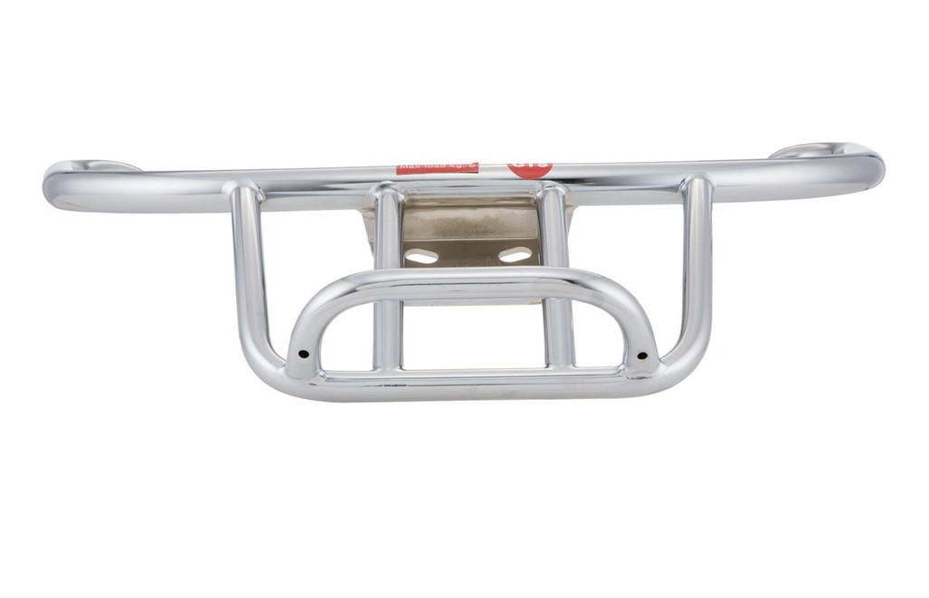 Portaequipajes / barra de agarre trasera de los años 70 para Vespa GTS/GTV/GT 125-300ccm 4T LC, cromado