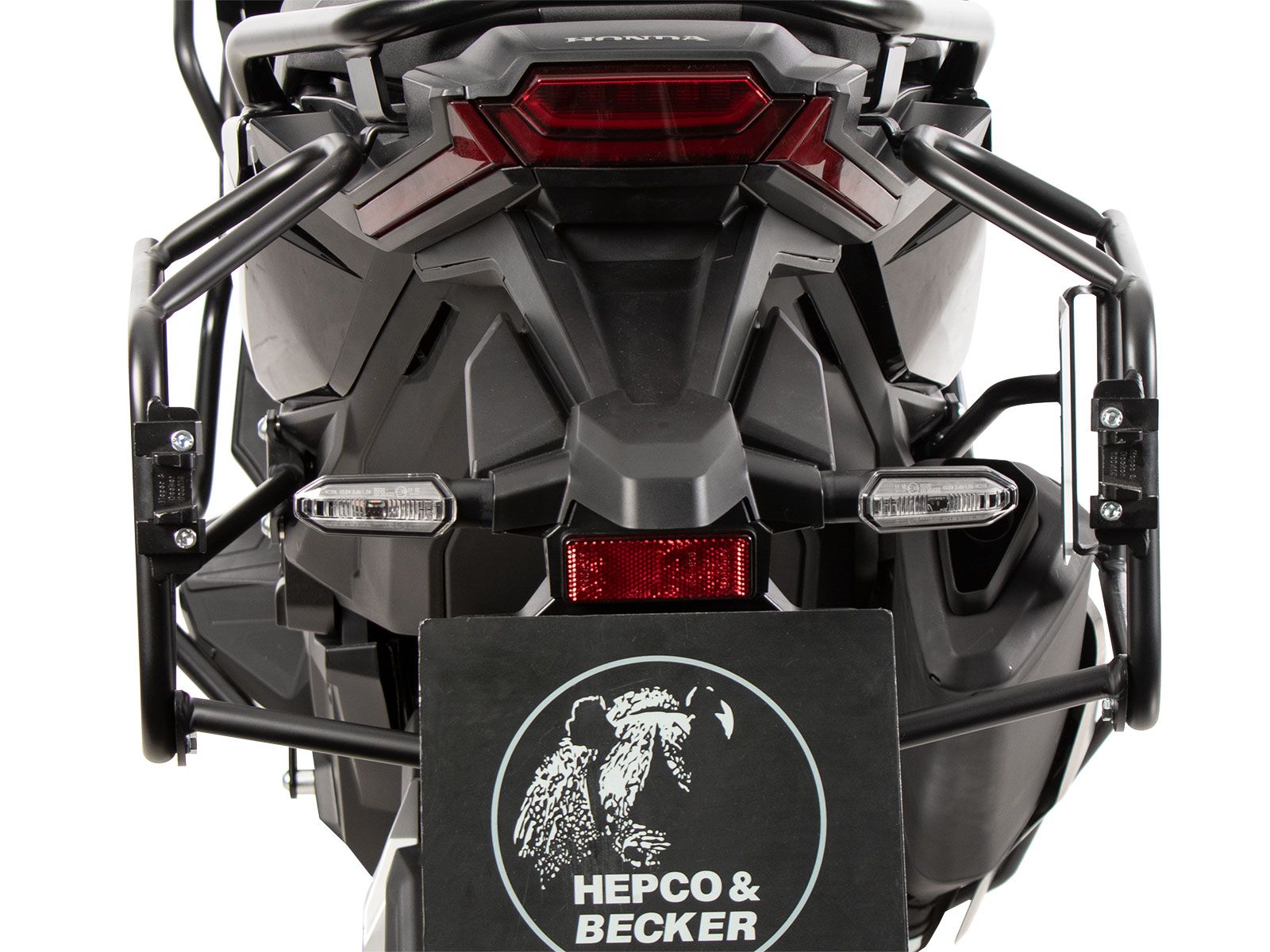 Portamaletas lateral fijo negro para Honda X-ADV (25- ) Hepco & Becker