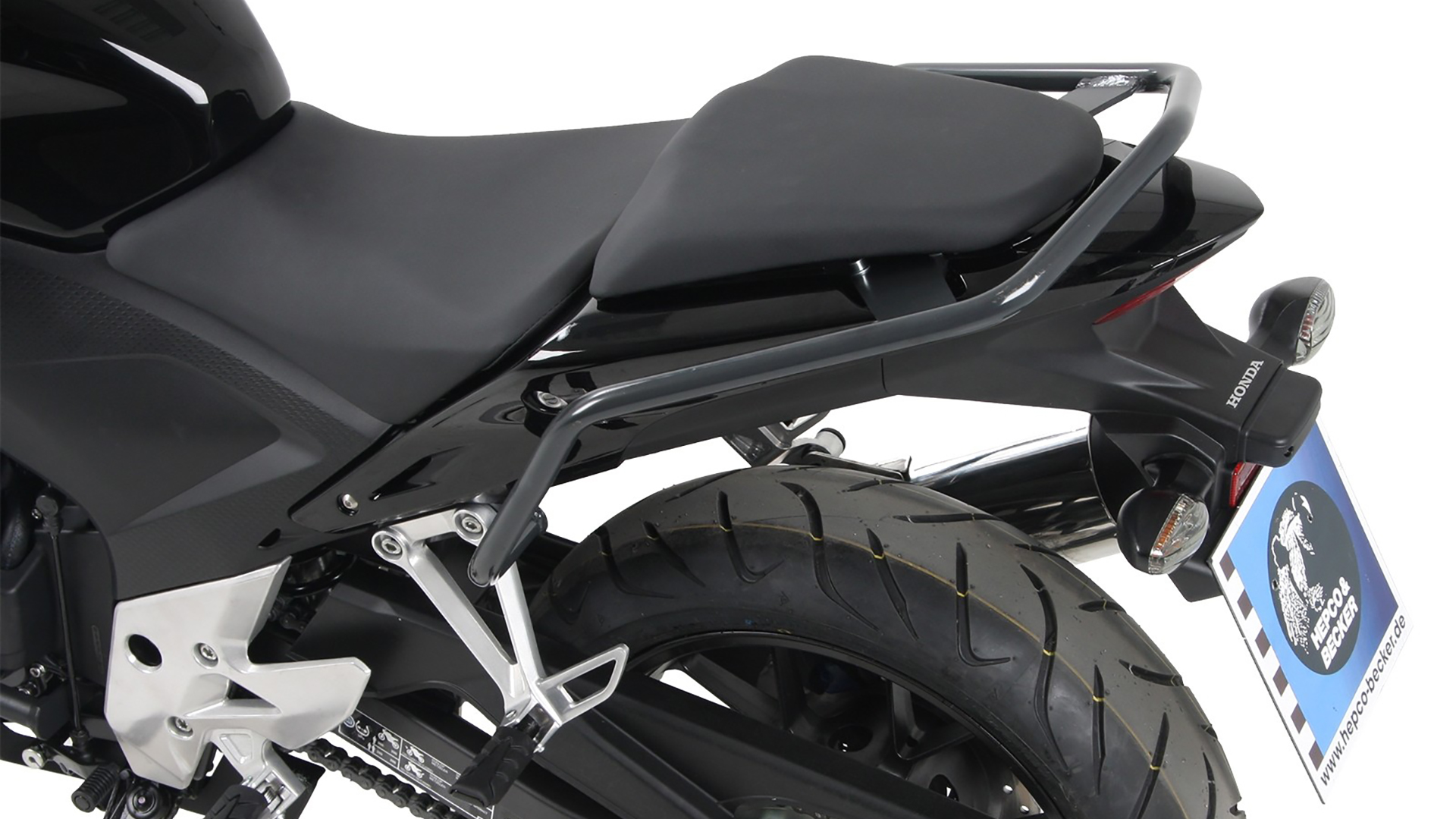 Barra de protección trasera antracita para Honda CB 500 X (19-23) Hepco & Becker