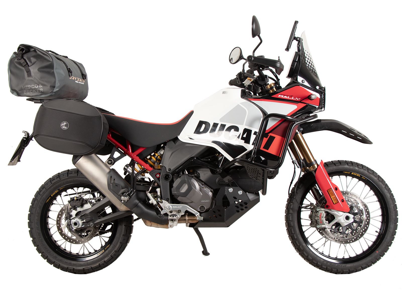 Extensión portaequipajes para Ducati Desert X Rally (24-) Hepco & Becker