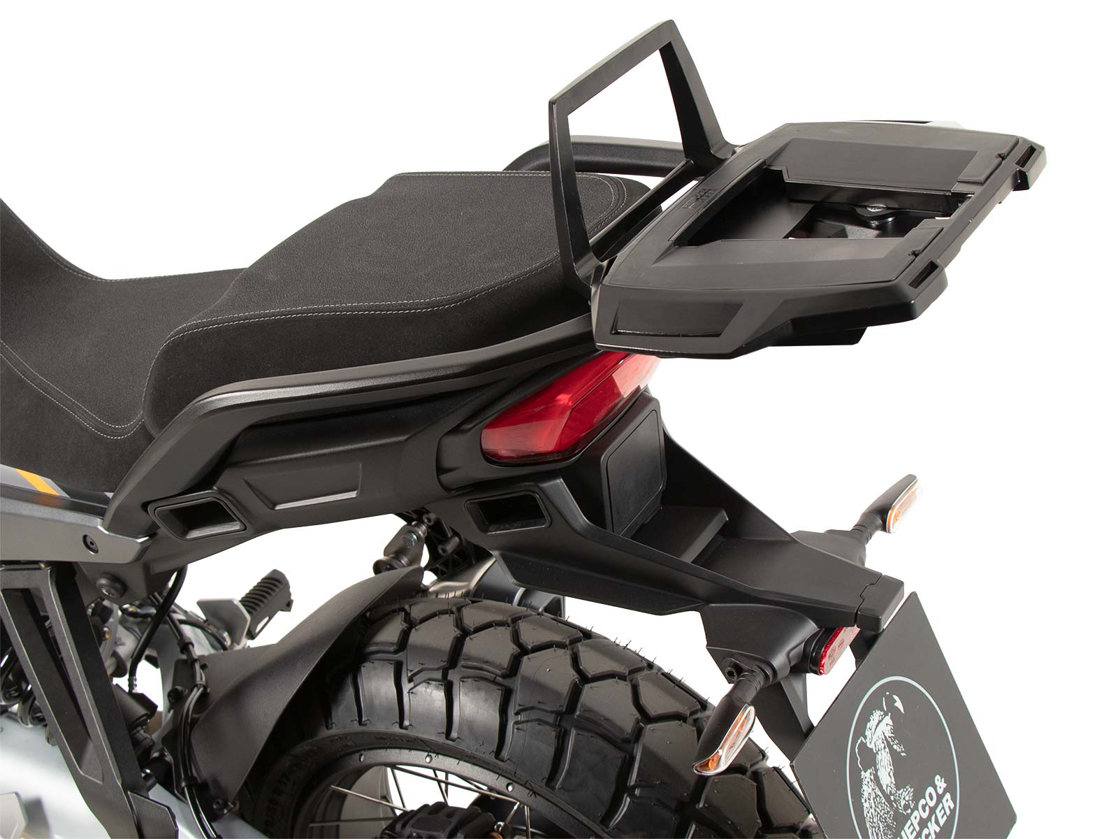 Portamaletas superior de aluminio para Moto Guzzi Stelvio (24-) Hepco & Becker