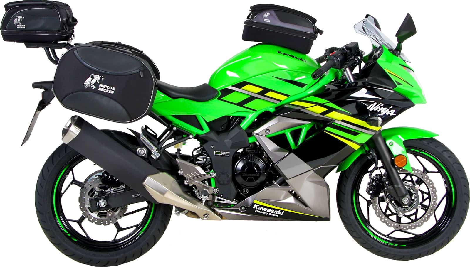 Soporte lateral C-Bow para Kawasaki Ninja 125 (18-) Hepco & Becker