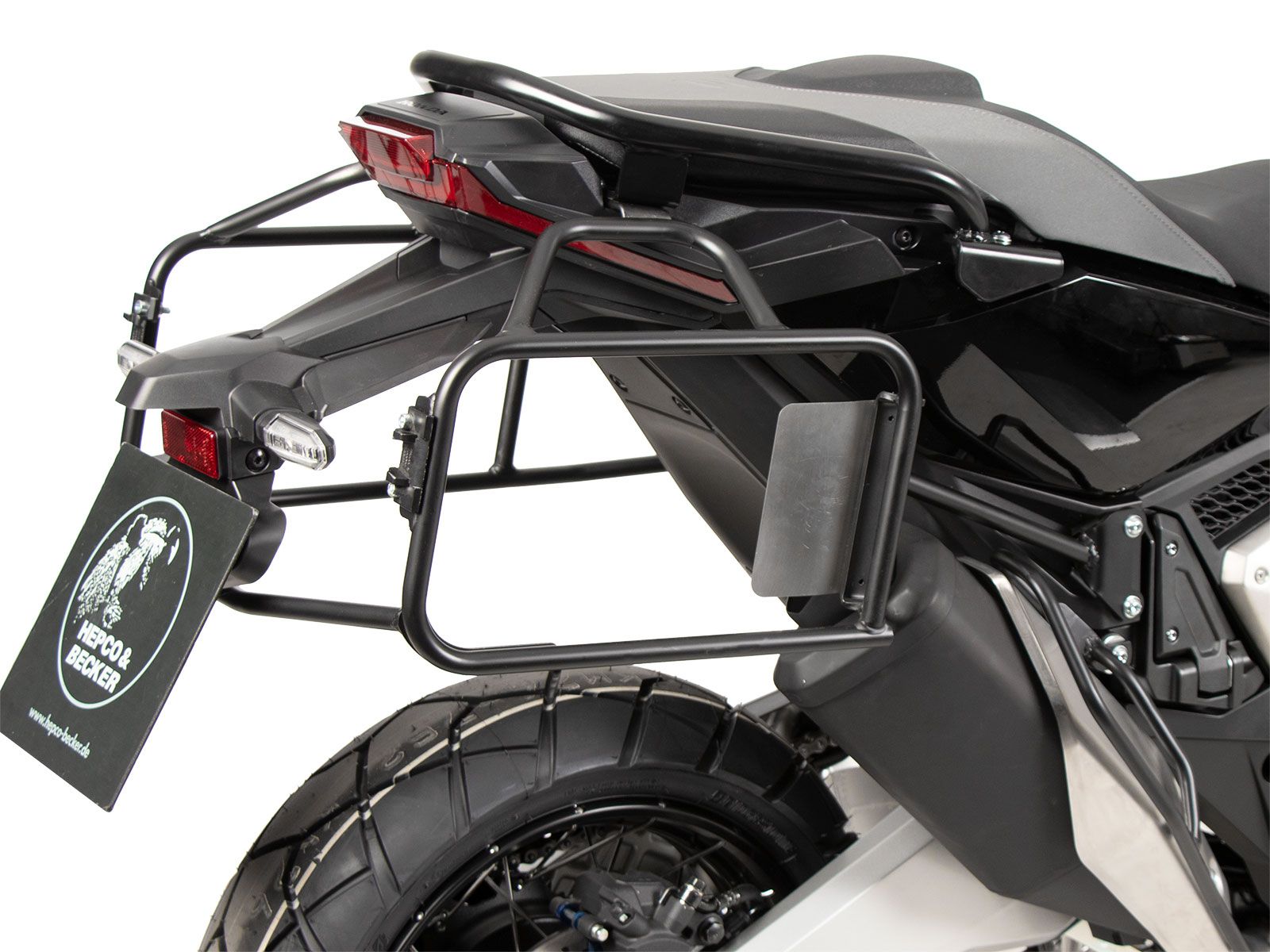 Portamaletas lateral fijo negro para Honda X-ADV (25- ) Hepco & Becker
