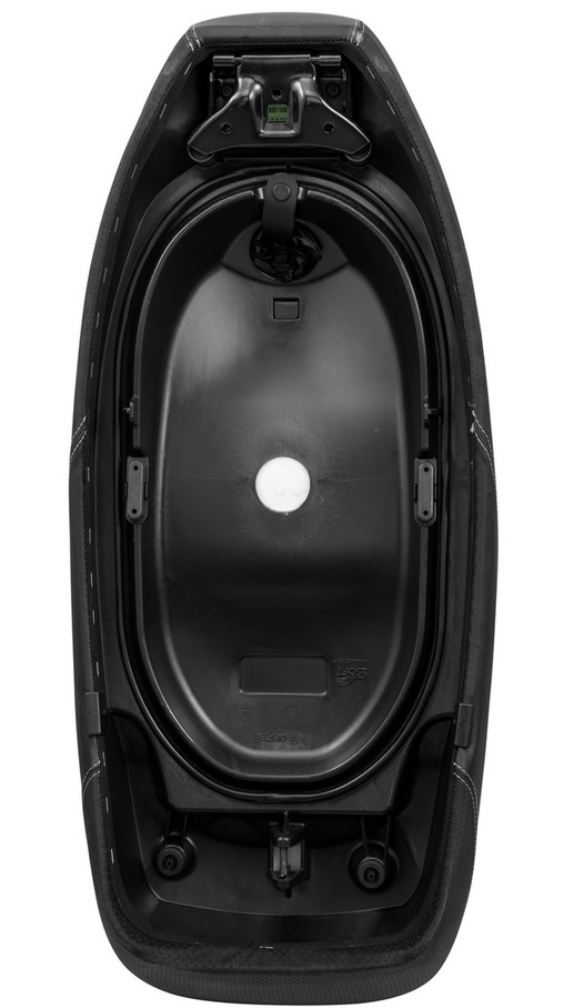 Asiento Touring para Vespa GTS/GTV/GT 125-300cc ('03-'13), negro