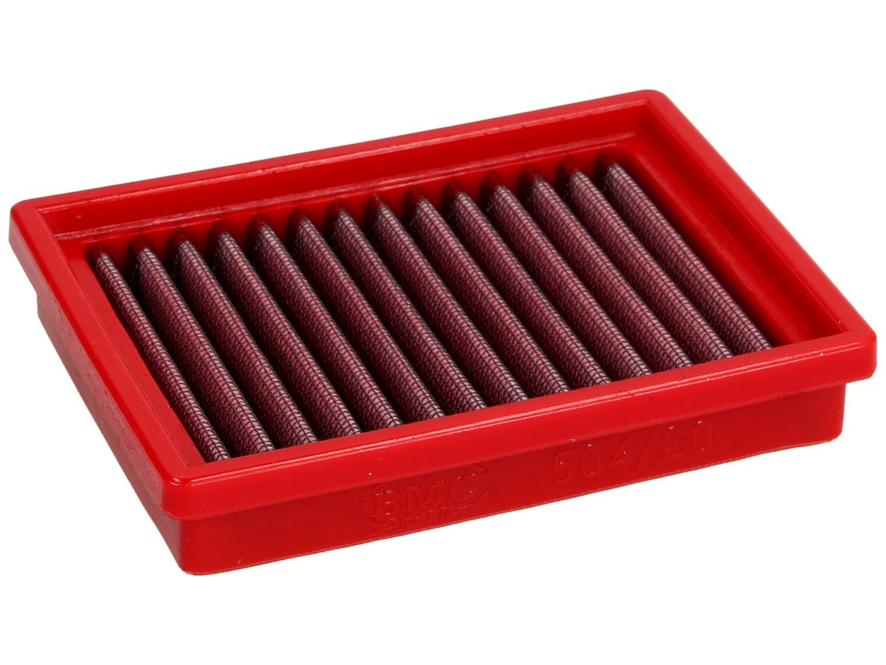 BMC filtro de aire deportivo para Aprilia Mana 850 / GT estándar, FM504/20, rojo, lavable