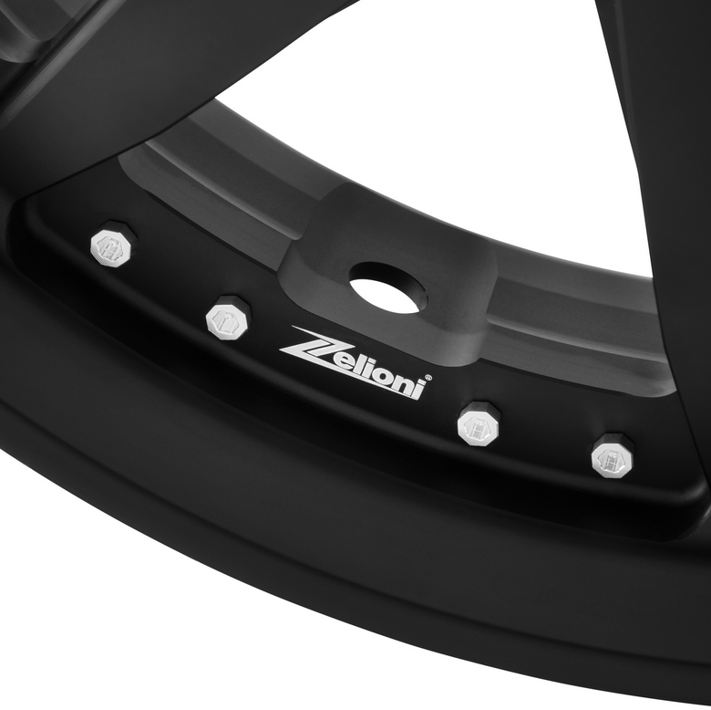 Llanta sport delantera/trasera 12" para Vespa GTS/GTS Super/GTV/GT/946 125-300ccm, negro mate