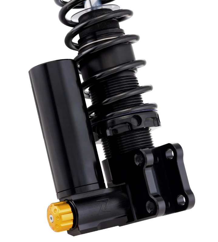 Amortiguador delantero ZELIONI "Black Edition" para Vespa ET2/ET4/LX/LXV/S 50-150ccm, negro