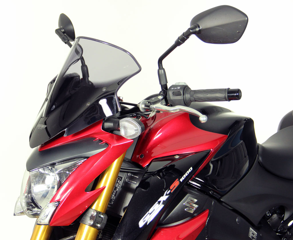 Parabrisas de competición MRA "NRM" para SUZUKI GSX-S 1000 (Bj.2014-) - Transparente