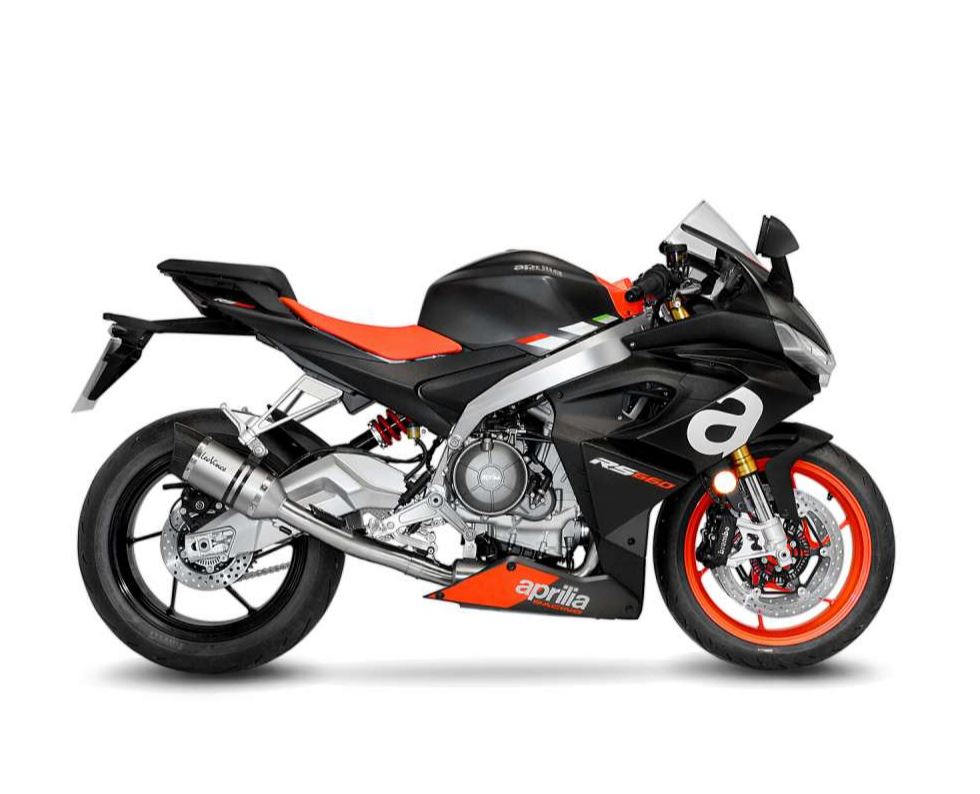 Sistema de escape LeoVince LV Pro, acero inoxidable para Aprilia Tuono 660 / RS 660