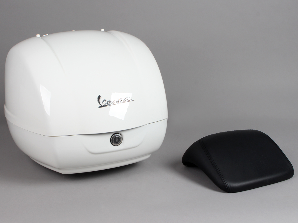 Topcase original para Vespa GTS - blanco montebianco / innocenza 544