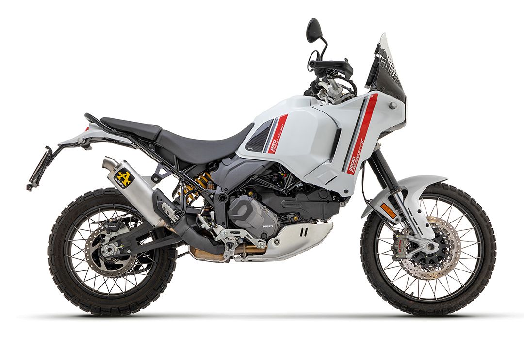 Escape ARROW INDY RACE aluminio para Ducati DesertX (22-)