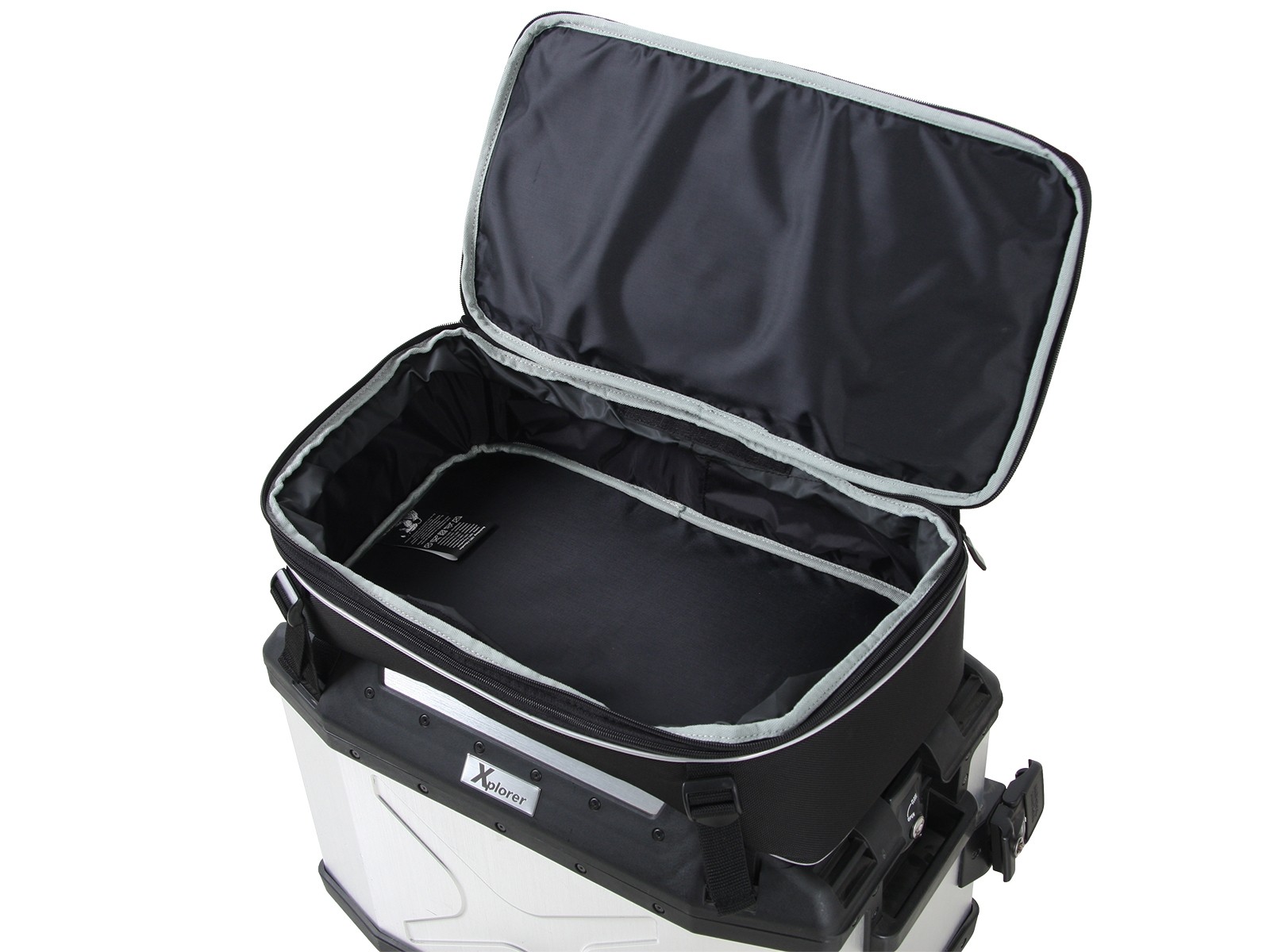 Bolsa superior para maleta lateral Xplorer 40 tapa (12-19L) Hepco & Becker