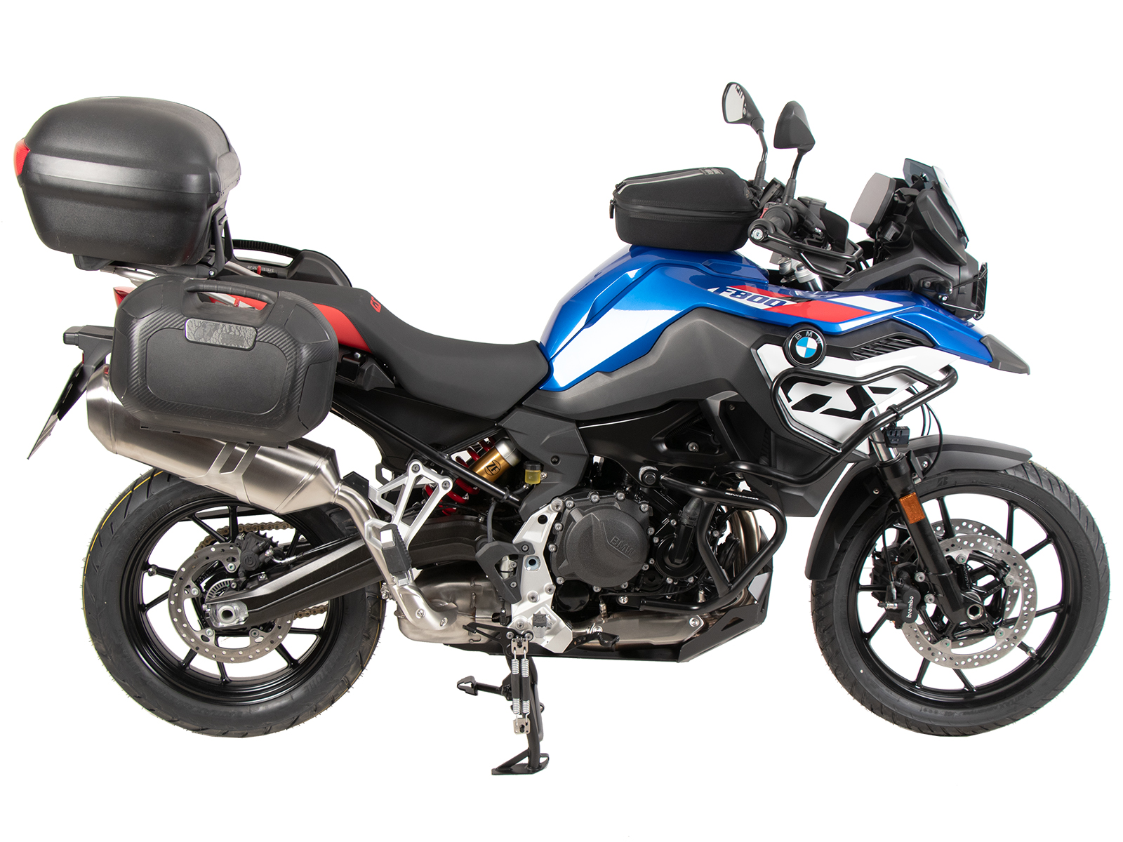 Easyrack Topcaseträger negro para puente original de acero inoxidable para BMW F 800 GS (24-)