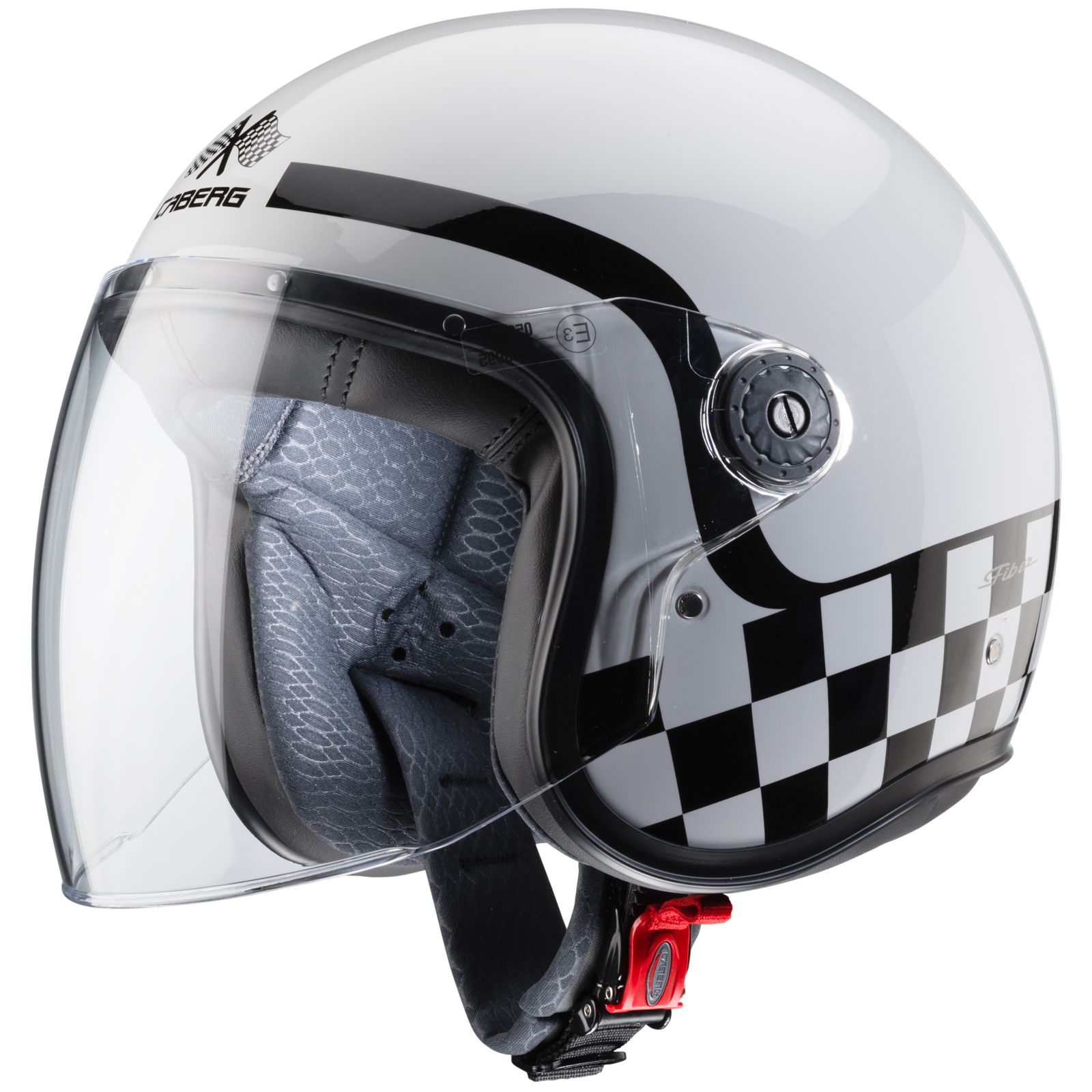 Casco Caberg Freeride Formula, gris claro/negro