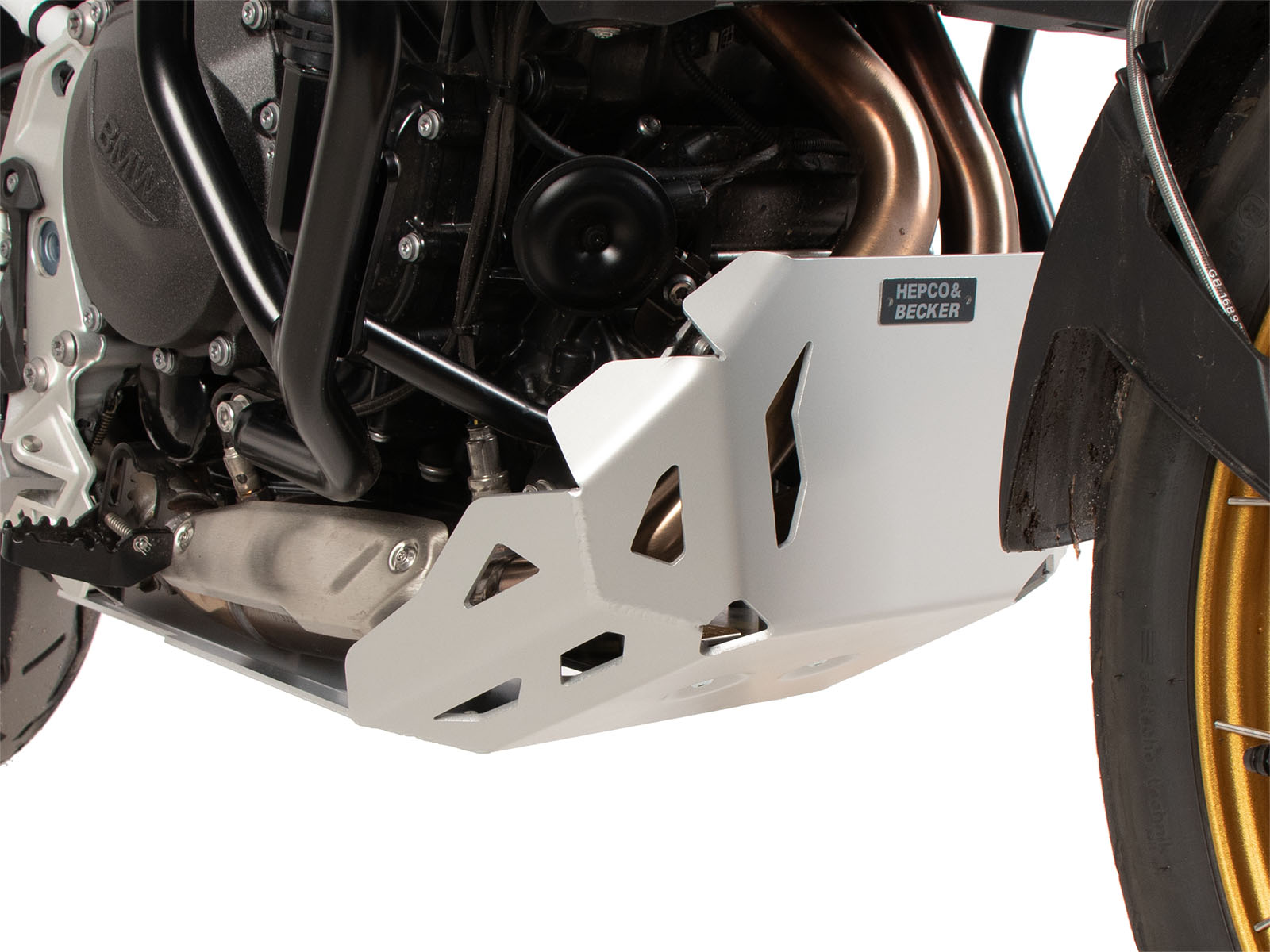 Placa de protección del motor de aluminio para BMW F 800 GS (24-) Hepco & Becker