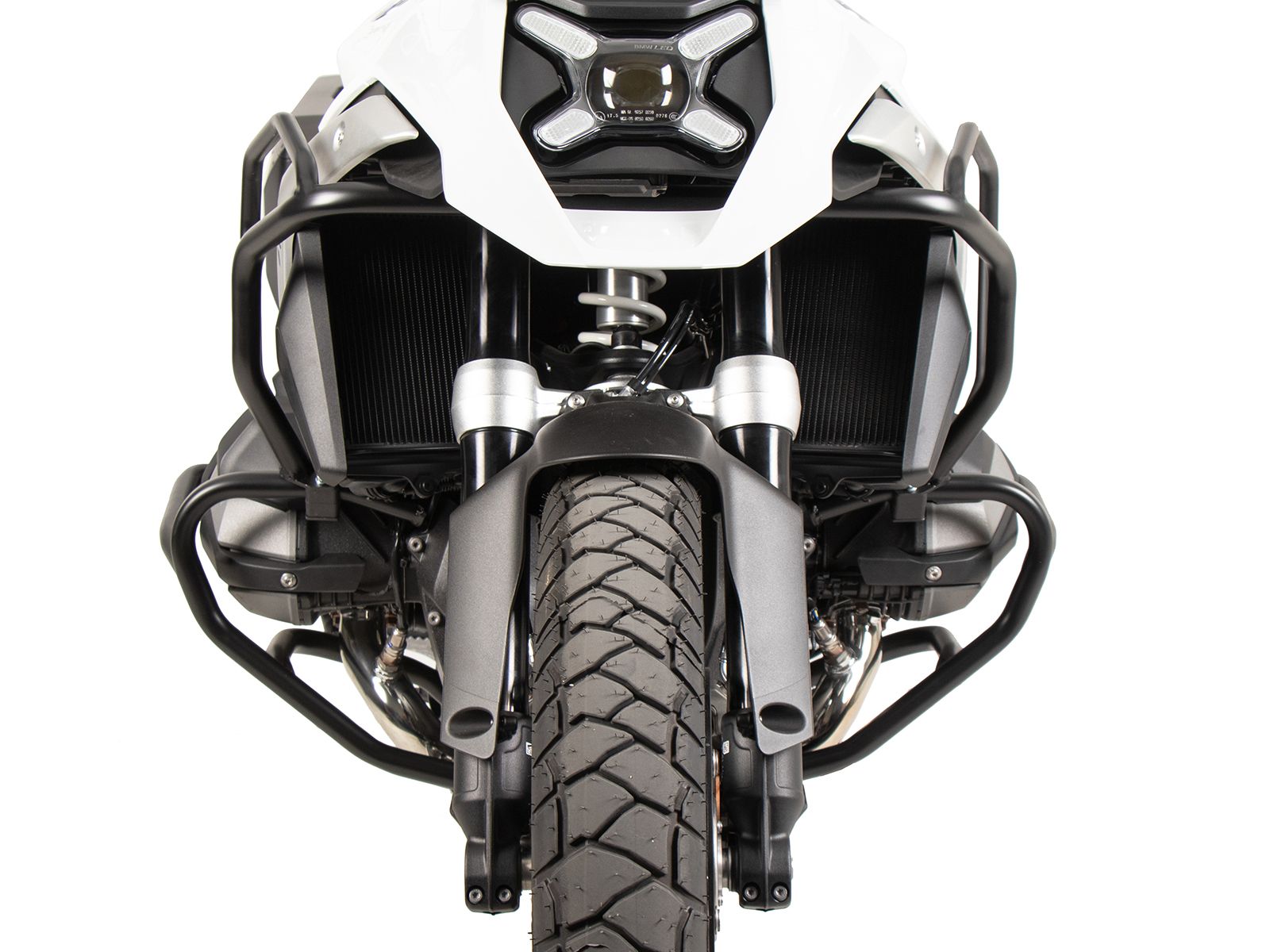 Barra protectora de depósito negra para BMW R 1300 GS (23-) Hepco & Becker