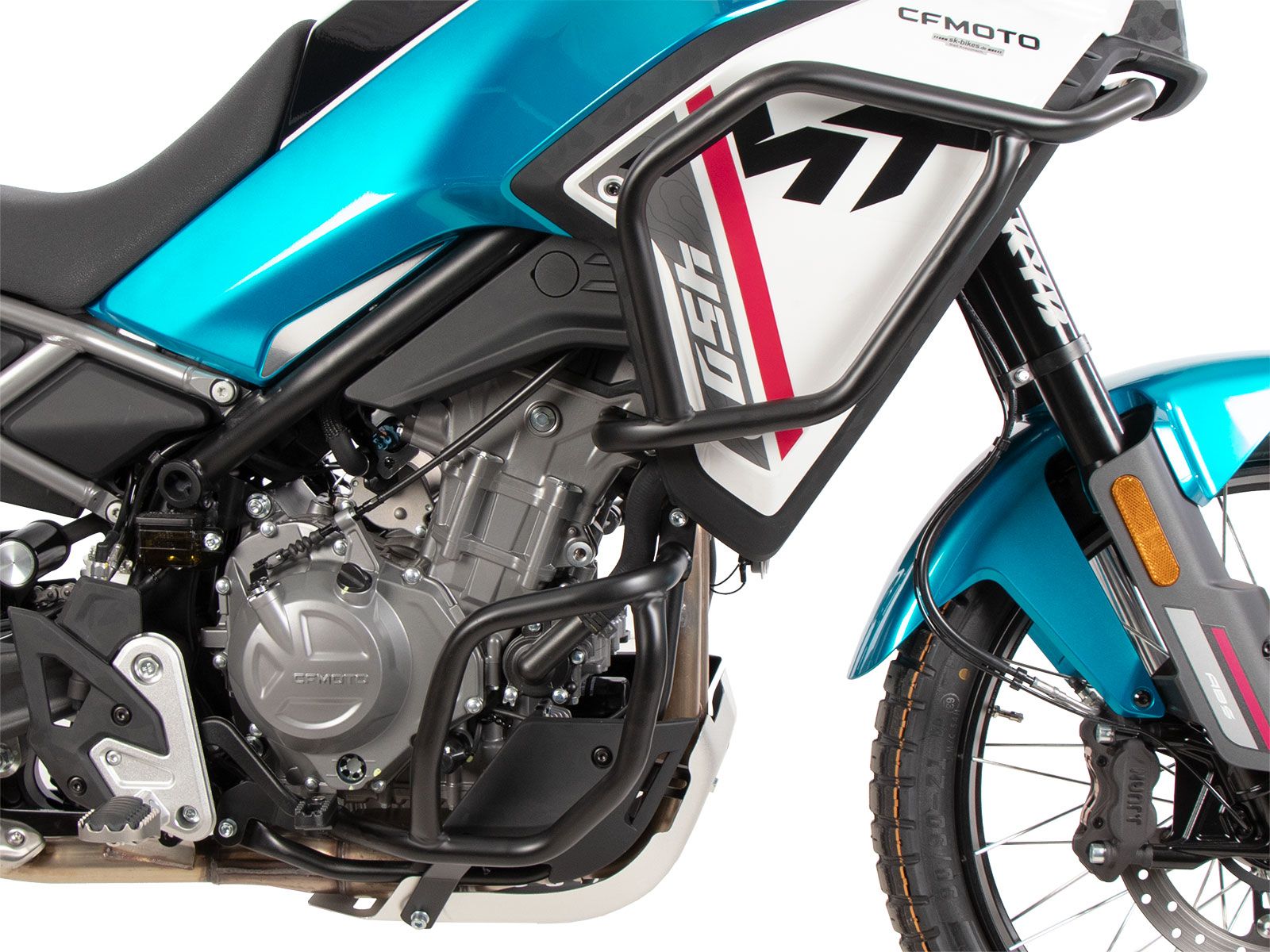 Protector de motor negro para CFMoto 450 MT (24-) Hepco & Becker