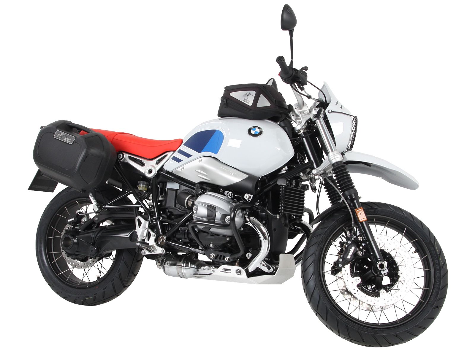 Anillo básico del depósito incl. unidad de cierre de la bolsa del depósito para BMW R nineT Urban G/S (17-23) Hepco & Becker