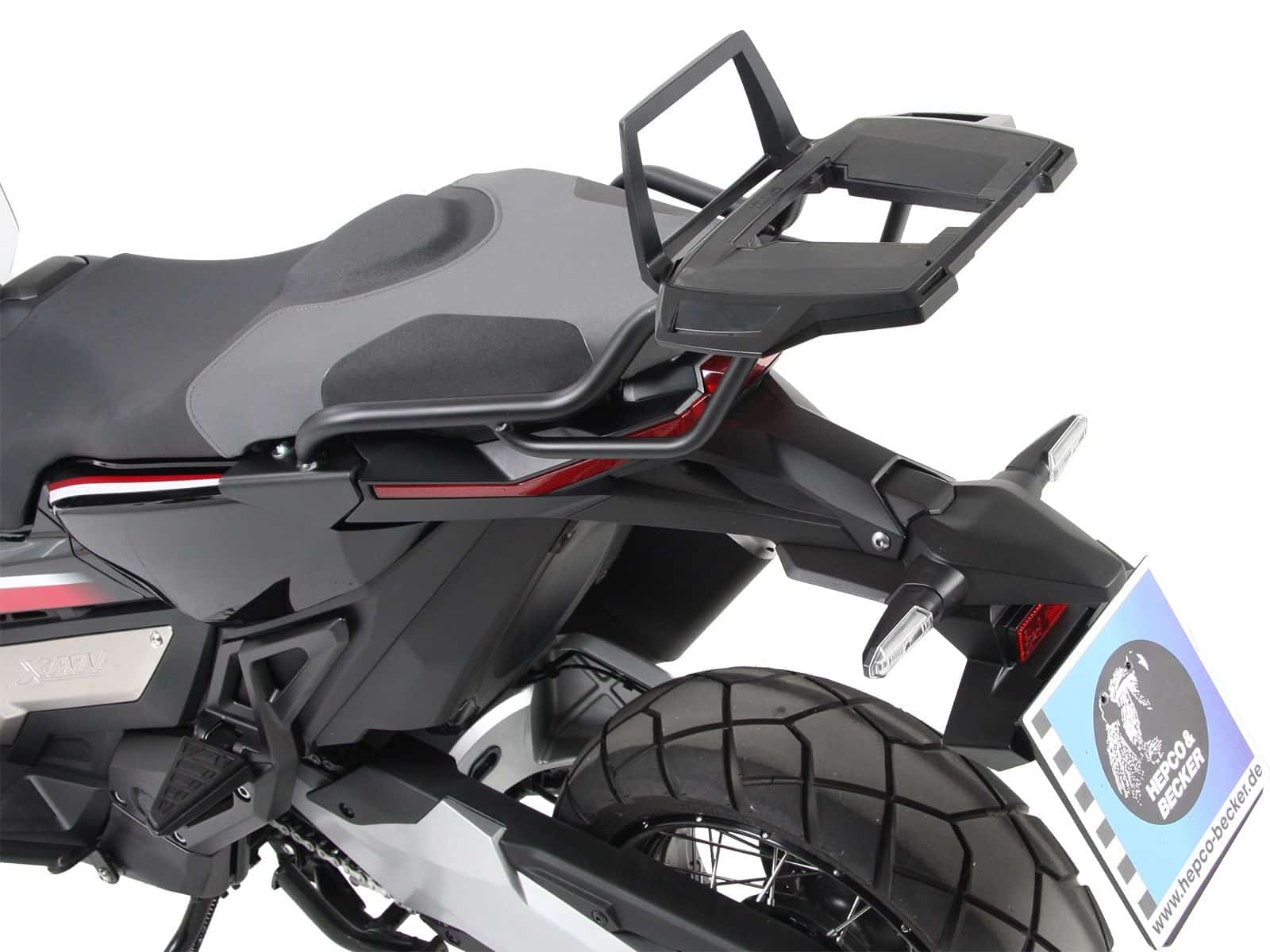 Portamaletas Alurack negro para Honda X-ADV 750 (17-20) Hepco & Becker